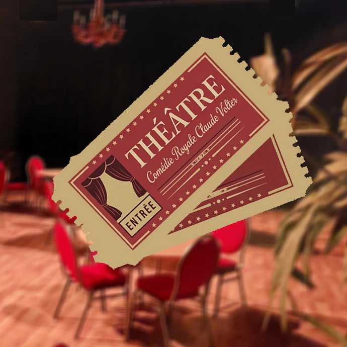 Ticket de la comédie royale